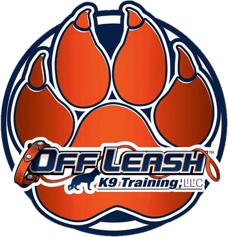 Off Leash K9 Pittsburgh, PA paw logo
