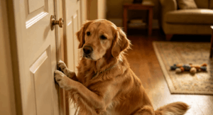 Separation anxiety dog signs and common stress behaviors